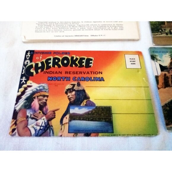 Postcards 7 Unposted Vintage El Rancho Sarasota Rock City Gardens Fontainebleau - Picture 8 of 14